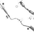 Front Catalytic Converter Resonator Muffler Pipe for 2012-2016 Nissan Versa 1.6