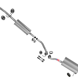 Muffler Resonator Pipe Hardware Exhaust System For 2007 2008 2009 Honda CRV CR-V