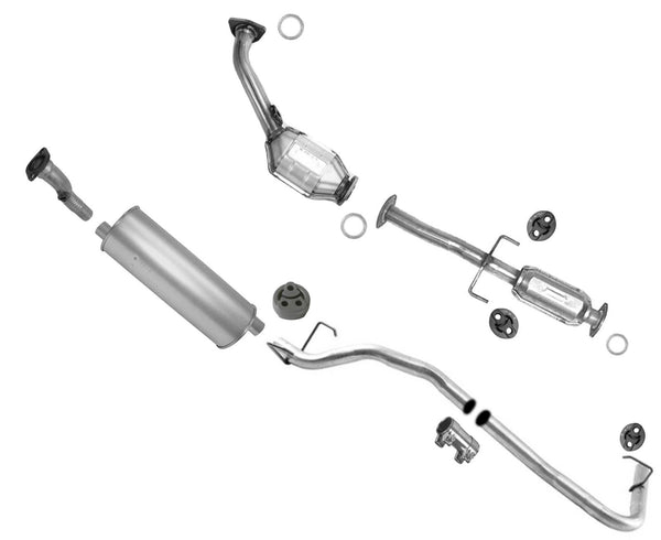 Catalytic Converter Muffler Tail Pipe for Toyota Tacoma 2.4 103" Wheelbase 01-04