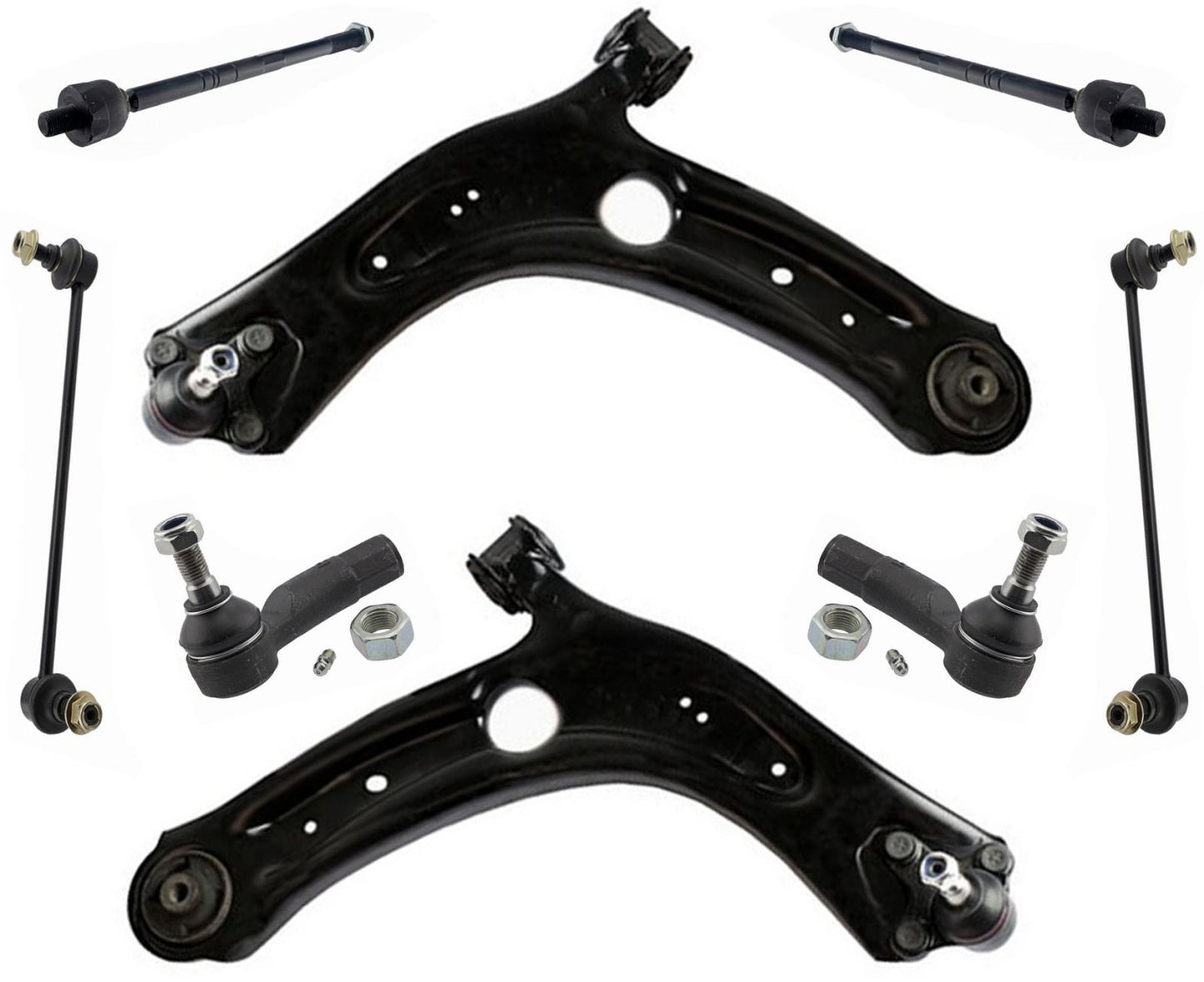 Lower Control Arms Ball Joints Tie Rods & Links For Volkswagen Tiguan 2018-2023 - Photo 1