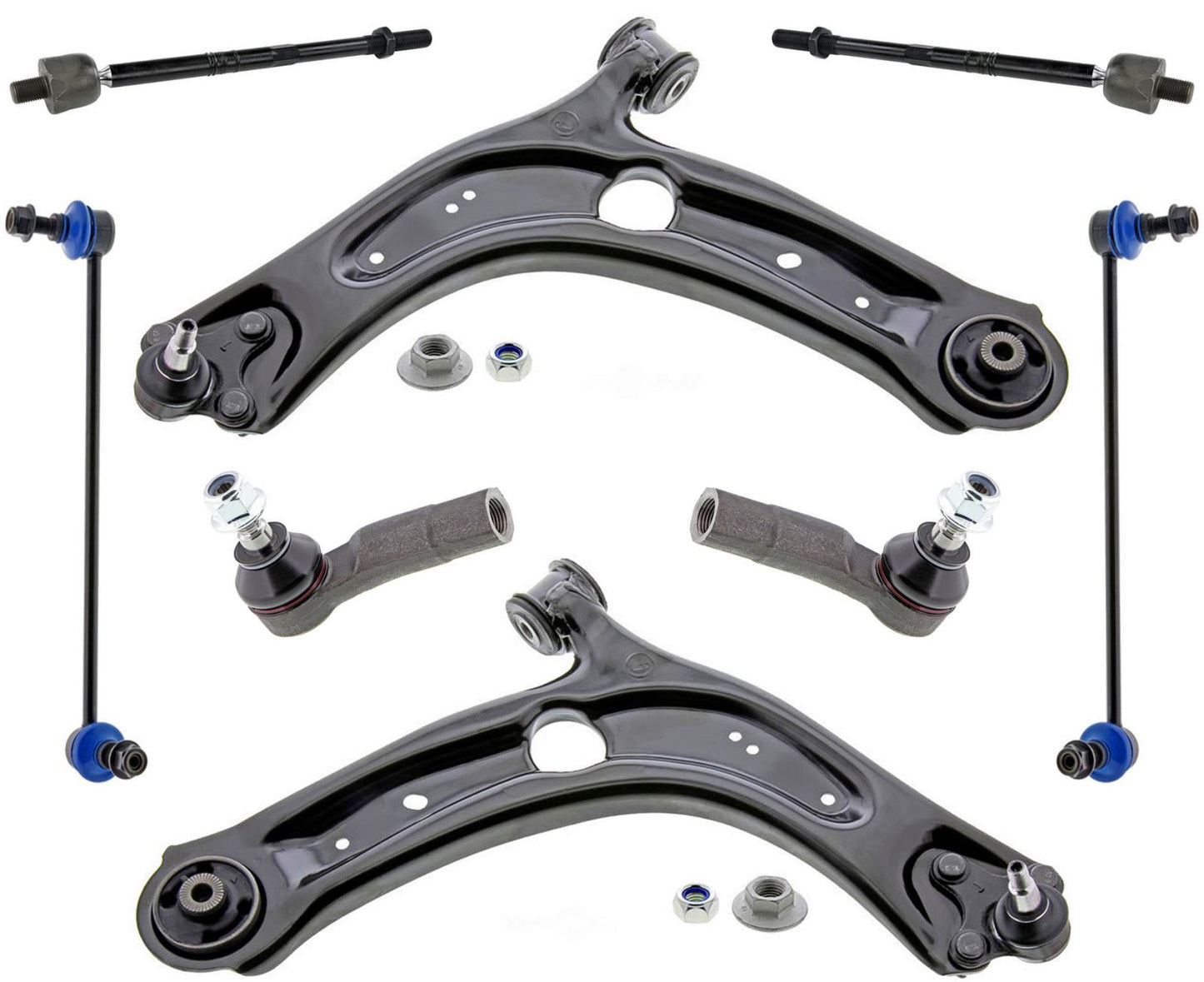 Mevotech Control Arms Ball Joints Tie Rods & Links For Volkswagen Taos 22-2023