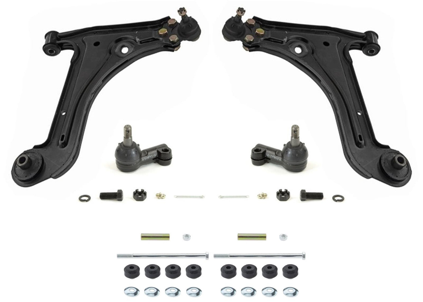 Lower Control Arms & Chassis Parts Kit 6pcs for 95-98 Pontiac Grand AM