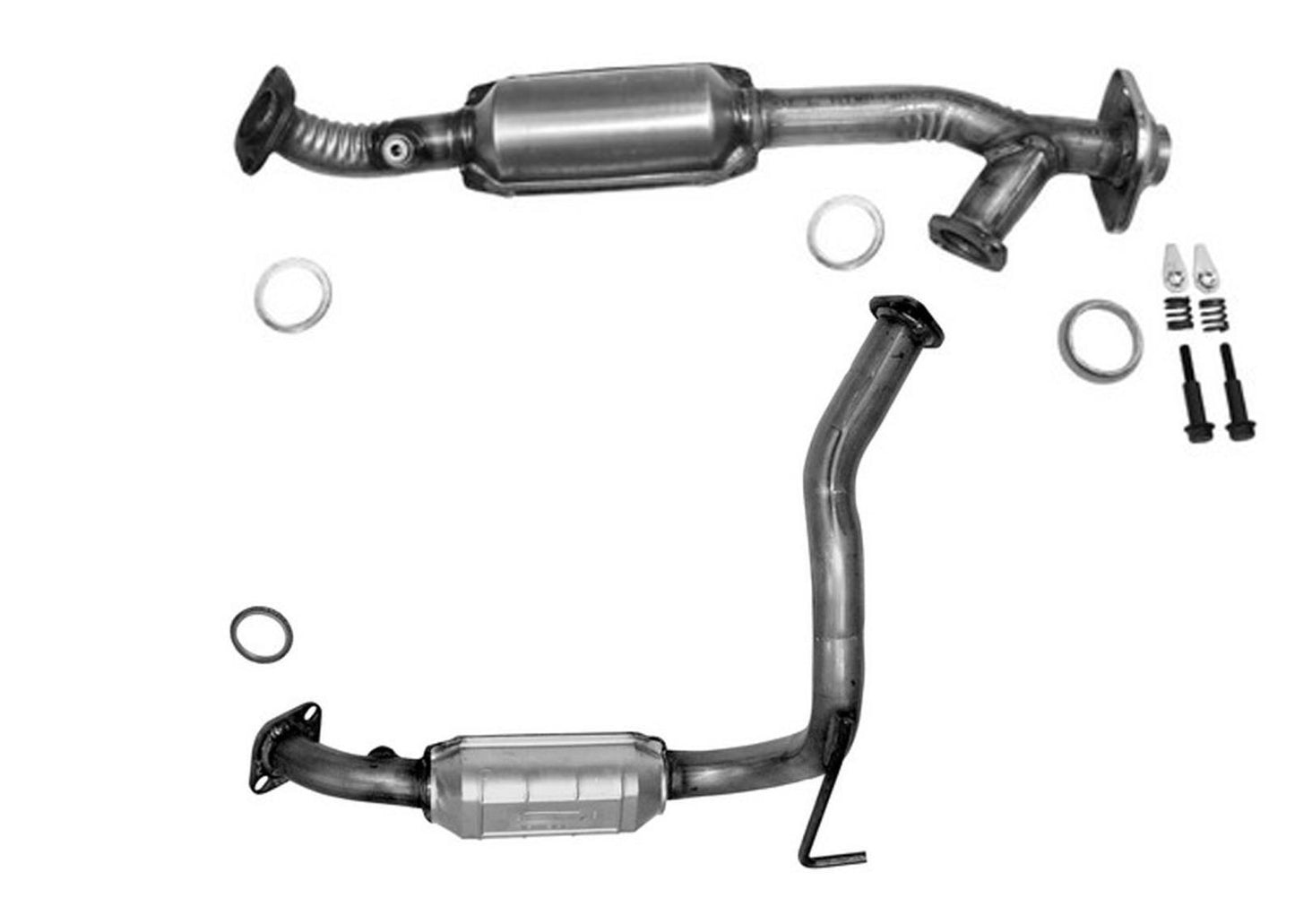 Rear Lower Catalytic Converter for 2005-2009 Lexus GX470 10-17 GX460