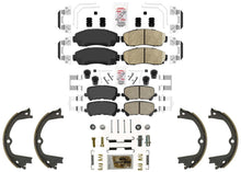 Ameri Pastillas de freno de disco mejoradas, zapatas de estacionamiento para Honda Passport 2019-2023