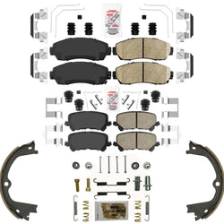 Ameri Improved Disc Brake Pads Parking Shoes for Honda Passport 2019-2023