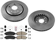 F Carbon Performance Disc Brake Rotors Brake Pads for Honda Ridgeline 2017-2023