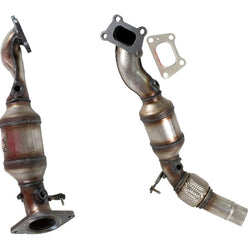 Left and Right Catalytic Converters Flex Pipe Joint for 2016-2017 Camaro 3.6L