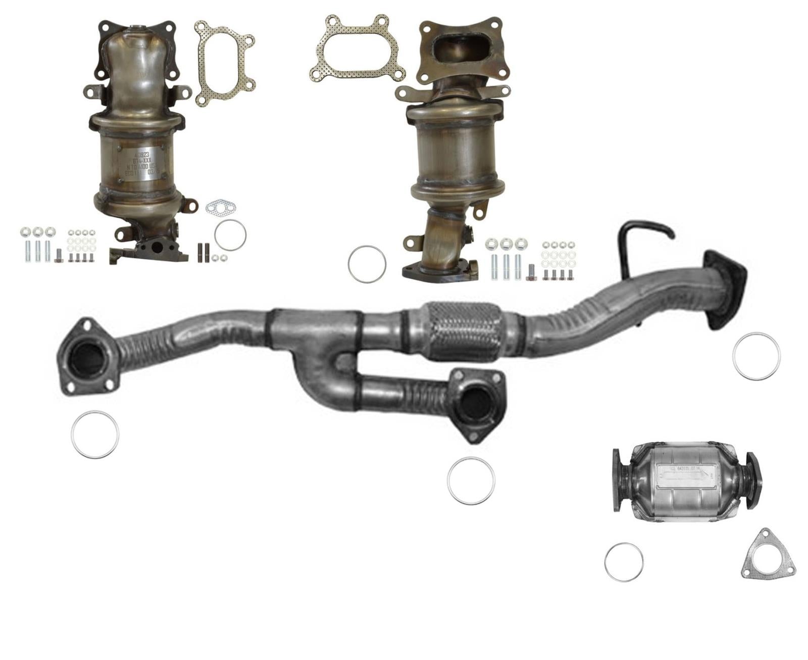 Convertidores catalíticos motor Y tubo para Honda Accord V6 2008-2012 18210-TA6-A01
