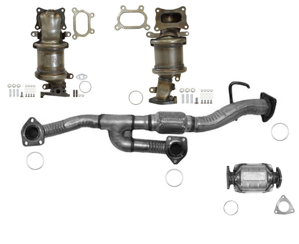 Catalytic Converters Engine Y Pipe for 2008-2012 Honda Accord V6 18210-TA6-A01