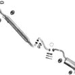 Muffler Pipe Exhaust System Chrome Tip for 2007-2012 Nissan Sentra 2.0L