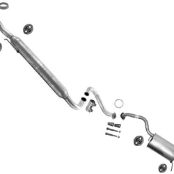 Muffler Pipe Exhaust System Chrome Tip for 2007-2012 Nissan Sentra 2.0L