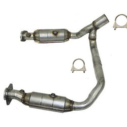 Engine Y Pipe with Dual Catalytic Converters for 2009-2012 Dodge Ram 1500 4.7L