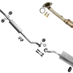 Rear Muffler Pipe Resonator Exhaust System for 2012 2013 2014 Honda CR-V CRV