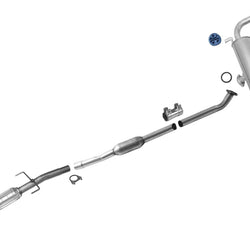 CARB Catalytic Converter Resonator Pipe Rear Muffler for Toyota Rav4 2004-2005