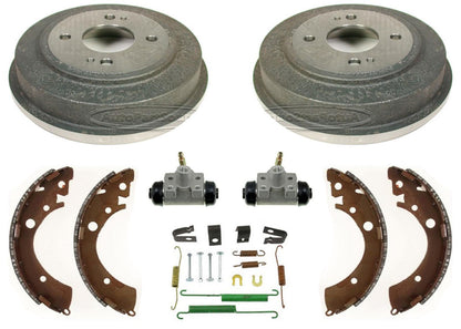 Rear Drums Brake Shoes Cylinders Hardware for Honda Civic 1996 1997 1998 2000