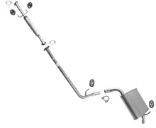 Para 2009 2010 KIA Optima 2.4L resonador silenciador trasero tubo de escape sistema de escape