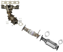 Convertidores catalíticos delanteros + traseros para tubo flexible de motor Kia Optima 2.4L 06-08