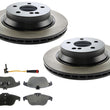 Performance Carbon Disc Brake Rotors Pads Sensors for 2010-2015 Mercedes GLK350