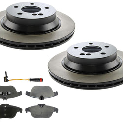 Performance Carbon Disc Brake Rotors Pads Sensors for 2010-2015 Mercedes GLK350