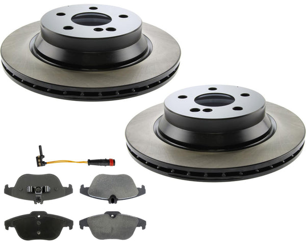 Performance Carbon Disc Brake Rotors Pads Sensors for 2010-2015 Mercedes GLK350