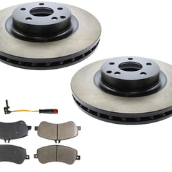 Performance Carbon Disc Brake Rotors Pads Sensors for 2010-2015 Mercedes GLK350