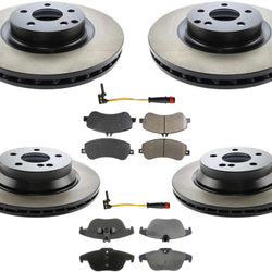 Performance Carbon Disc Brake Rotors Pads Sensors for 2010-2015 Mercedes GLK350