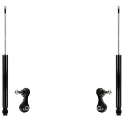 Rear Left & RIght Shock Absorber & Links For Honda Civic 2017-2021 Hatchback