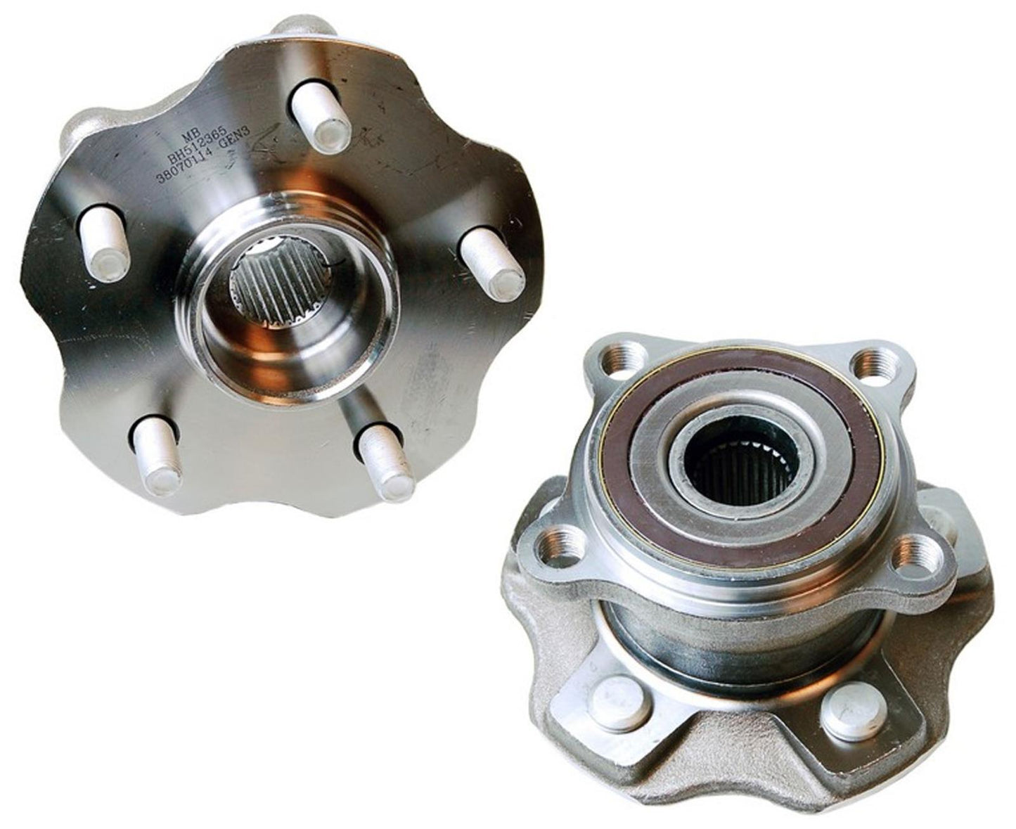 Rear Mevotech Wheel Hub Bearings For Toyota Highlander 20-2023 All Wheel Drive