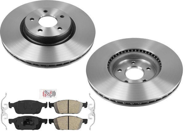 Carbon Performance Disc Brake Rotors for Ford Escape 2013-2019 4x4 AWD Models