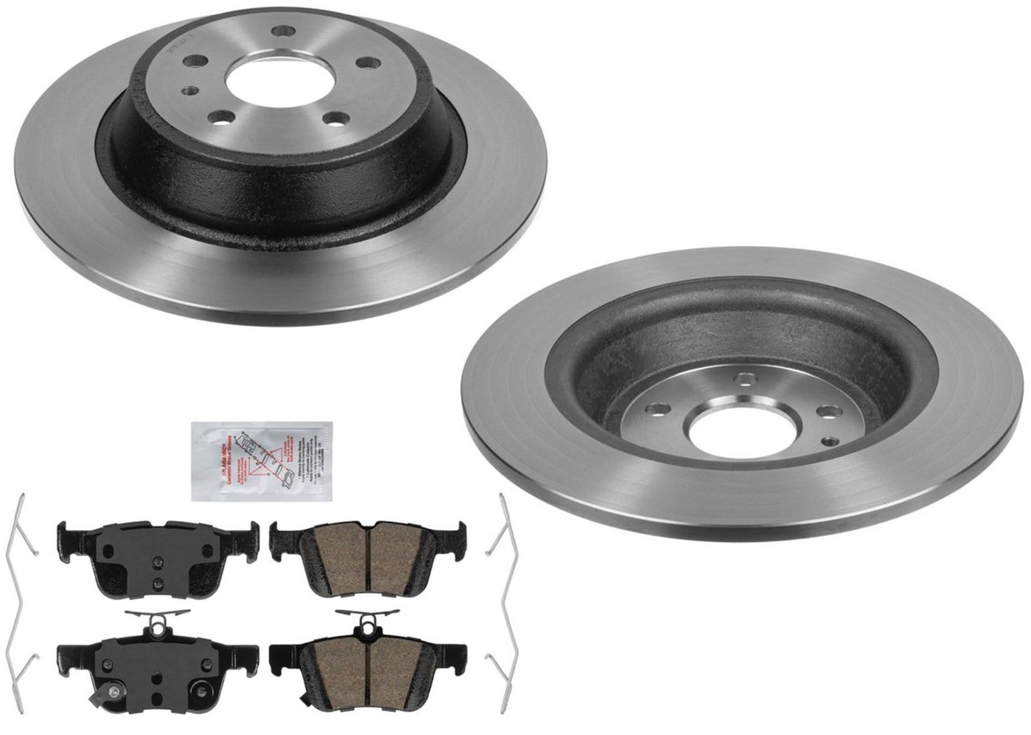 Carbon Performance Disc Brake Rotors for Ford Escape 17-19 2.0L All Wheel Drive