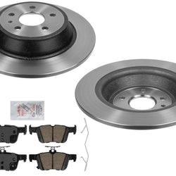 Carbon Performance Disc Brake Rotors for Ford Escape 17-19 2.0L All Wheel Drive