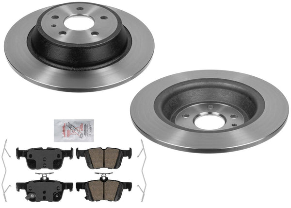 Carbon Performance Disc Brake Rotors for Ford Escape 17-19 2.0L All Wheel Drive