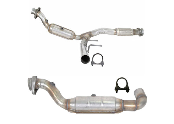 Left + Right Catalytic Converter with Flex Pipe For Ford Expedition 2018-2024