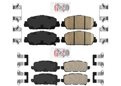 AmeriBrake Front Rear Ceramic Disc Brake Pads for Honda HR-V HRV 2016 2020 2022
