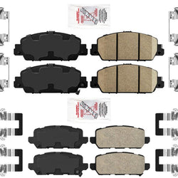 AmeriBrake Front Rear Ceramic Disc Brake Pads for Honda HR-V HRV 2016-2022