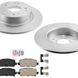 Improved Performance Rear Disc Brake Rotors & Pads for Honda HR-V HRV 2016-2022