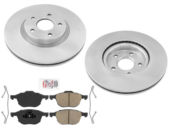 Improved Performance Disc Brake Rotors for Ford Escape 13-19 Front Wheel Drive