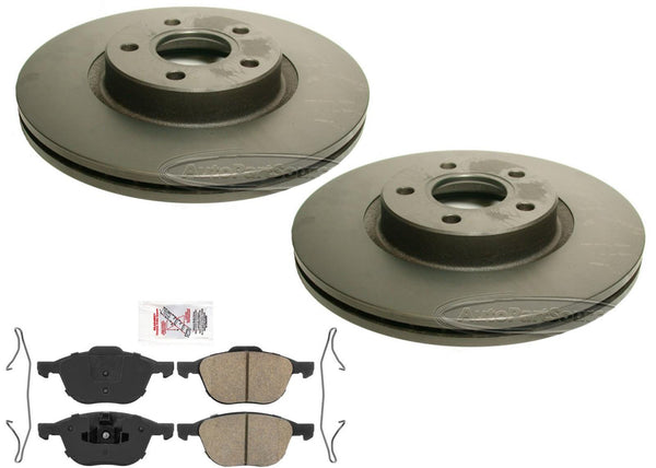 Carbon Performance Disc Brake Rotors for 13-19 Front Wheel Drive Ford Escape