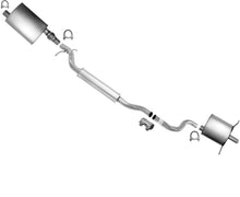 Front Resonator Rear Muffler Exhaust System For Chrysler Pacifica 3.5L 2004-2006