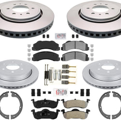 For 2010-2017 Ford Expedition Improved Performance Brake Rotors ASD Brake Pads