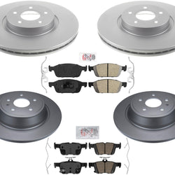 Improved Performance Disc Brake Rotors For 2017-19 All Wheel Dv 2.0 Ford Escape