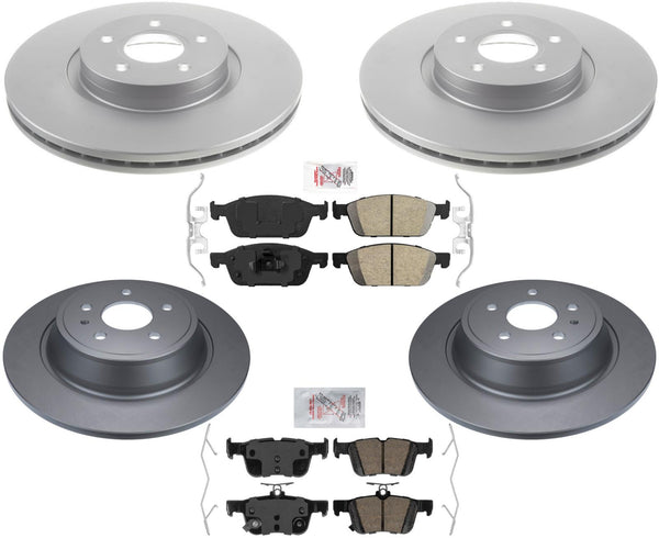 Improved Performance Disc Brake Rotors For 2017-19 All Wheel Dv 2.0 Ford Escape