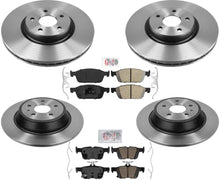 Carbon Performance Disc Brake Rotors For 17-19 Ford Escape All Wheel Drive 2.0L