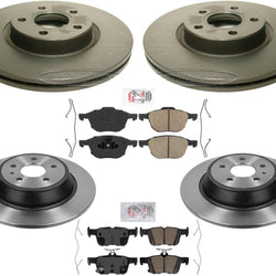 Carbon Performance Disc Brake Rotors For 2017-19 Ford Escape  Front Wheel Drive