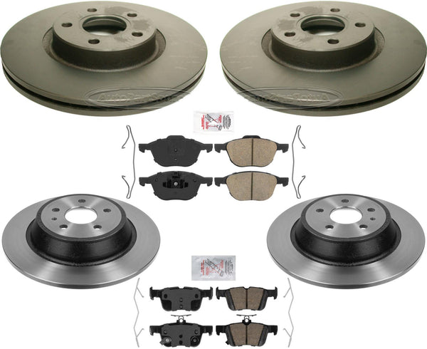 Carbon Performance Disc Brake Rotors For 2017-19 Ford Escape  Front Wheel Drive