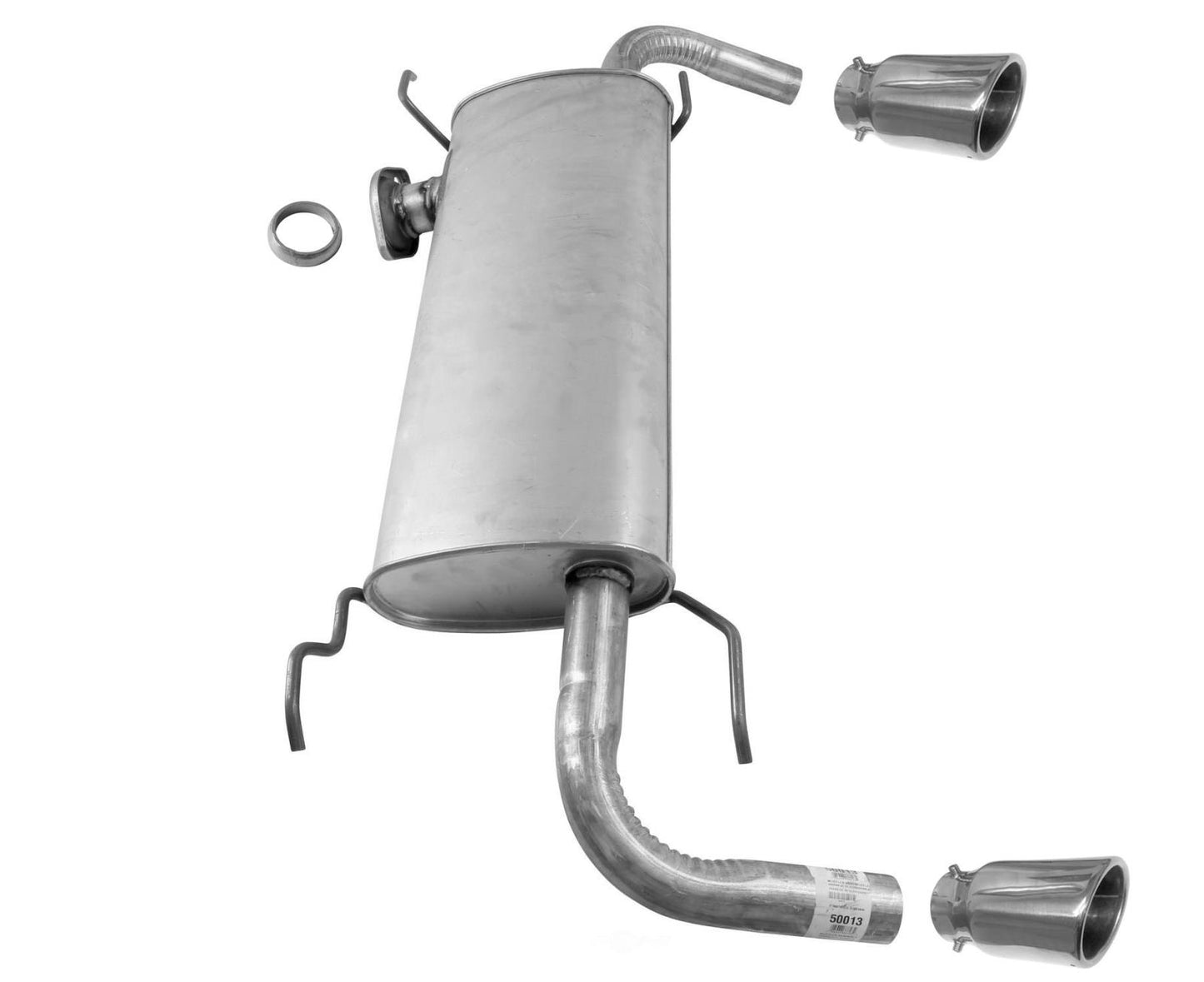 Rear Muffler With Gasket for Mazda CX-7 2.3L 2007-2012 L3D7-40-100B