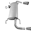 Rear Muffler With Gasket for Mazda CX-7 2.3L 2007-2012 L3D7-40-100B