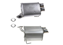 Left & Right Dual Rear Mufflers for 12-14 Subaru Impreza 2.5L Turbo WRX 4 Door