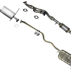 Resonador medio y silenciador del convertidor trasero para Hyundai Santa Fe 2.7L 01-04