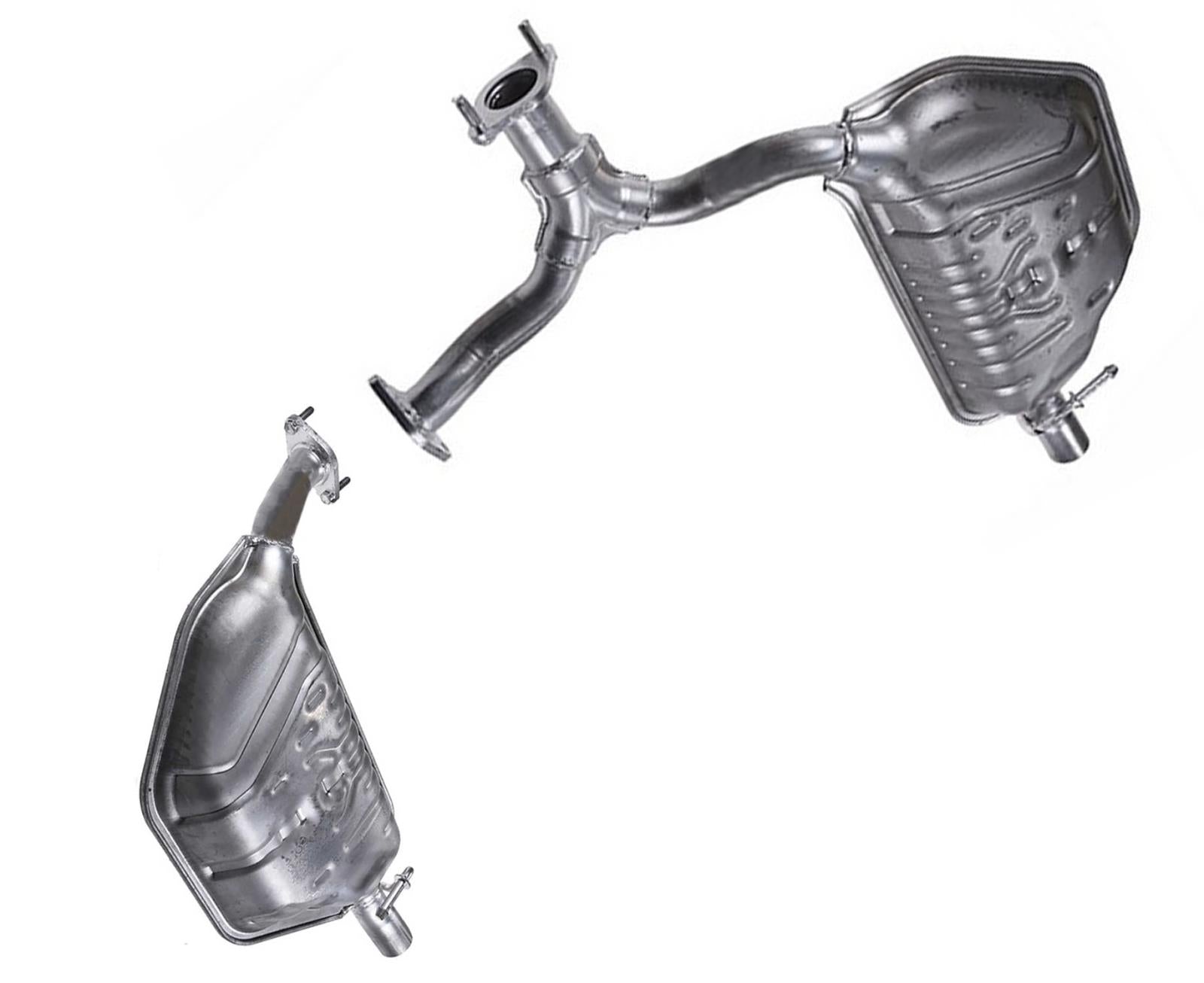 Conjunto de silenciador trasero izquierdo y derecho para motor Mazda 6 GT S 3.7L V6 2009-2013